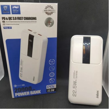 Power Bank Inkax PBQ-07 20000mAh QC3.0 22.5W