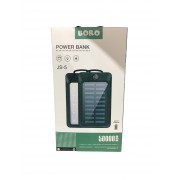 Повербанк с солнечной панелью (power bank) 50000mAh (2400mAh) Boro JS-5