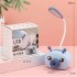Лампа настольная с органайзером для ручек и подставкой телефона Quite Light Snail с точилкой Синий Лампа настольная с органайзером для ручек и подставкой телефона Quite Light Snail с точилкой Синий