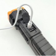 Многофункциональный мощный фонарик с стеклобоем LL-104