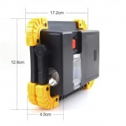 LL-802 Автономный переносной прожектор 20w COB+1W+Power Bank (2 АКБ в комплекте)