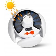 Фонарь-лампа аккумуляторная BL 2029 + SOLAR на солнечной батарее с USB зарядкой