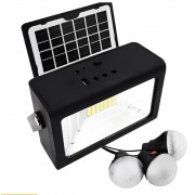 Многофункциональный LED фонарь с солнечной панелью CL03