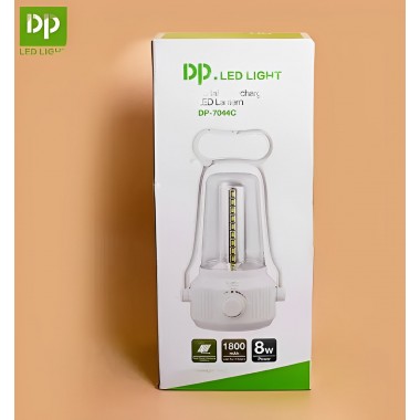 Кемпинговый фонарь аккумуляторный переносной DP-7044С лампа ночник 8W