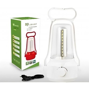 Кемпинговый фонарь аккумуляторный переносной DP-7044С лампа ночник 8W