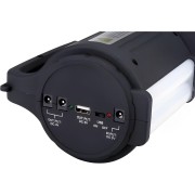 Мощный фонарь-прожектор переносной LED Yajia YJ-2886 Black ручной