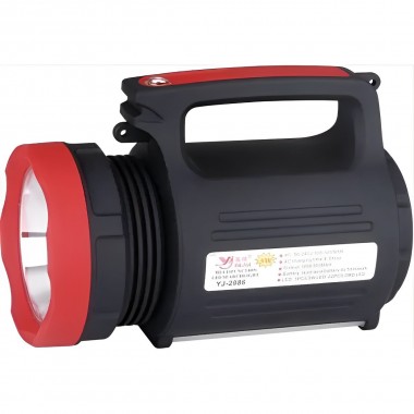 Мощный фонарь-прожектор переносной LED Yajia YJ-2886 Black ручной Мощный фонарь-прожектор переносной LED Yajia YJ-2886 Black ручной