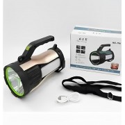 Мультифункциональный фонарь HEL-T96 (LM+2хCOB белый и красный) + Powerbank + солнечная панель + microUSB