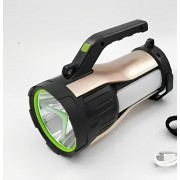 Мультифункциональный фонарь HEL-T96 (LM+2хCOB белый и красный) + Powerbank + солнечная панель + microUSB