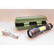 Фонарик ручной аккумуляторный Bailong BL-520 T6 + COB