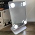 Компактное зеркало с подсветкой для макияжа MCH Cosmetie Mirror 360 Rotation Angel с LED подсветкой для дома