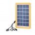 Зарядное устройство EP-0902 с солнечной панелью 5в1 6V 3W