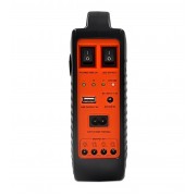 Фонарь-Power Bank EP-391bt радио-блютуз с солнечной панелью+лампочки 3шт