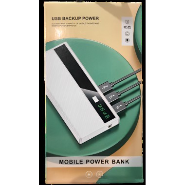 Повербанк LED Lighting Power Bank 20000 mAh Внешний аккумулятор