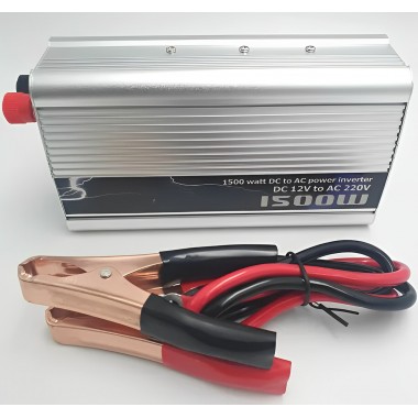 Инвертор авто преобразователь напряжения 12-220в 1500вт и USB выходом 12V в 220V 1500W Power Inverter