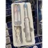 Электрическая зубная щетка Shuke SK601 аккумуляторная щетка для зубов с 4 насадки Белая