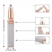 Триммер для бровей 2в1, USB, Blawless MA-3 / Женский портативный триммер-эпилятор с насадками.