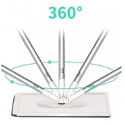 Швабра-лентяйка 5л Hand Free Cleaning Mop 2 в 1 с автоматическим отжимом для уборки Бежевый