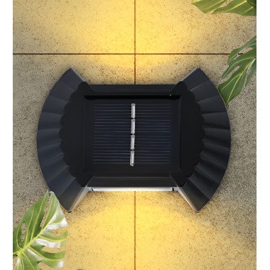 Настенный прожектор с солнечной панелью JB-012 Настенный прожектор с солнечной панелью JB-012