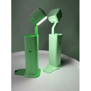 Светодиодная лампа фонарик Power Bank Зелёный