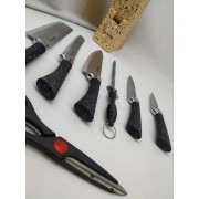 Набор ножей Rainberg RB-8806 на 8 предметов с ножницами + подставка