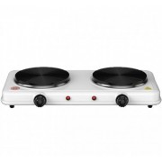 Электроплита Tokiwa THP 5704 дисковая двойная, настольная электрическая плита на две конфорки (2000 Вт)