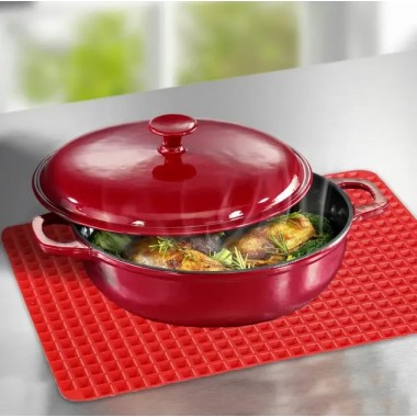 Коврик для выпечки PYRAMID PAN Fat-Reduction Silicone Cooking Mat (16,25х11,5 см, силиконовый)grill