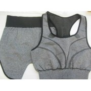 Комплект (костюм) для фитнеса, спорта и йоги (топ, шорты) SIBOTE (ST-2155)