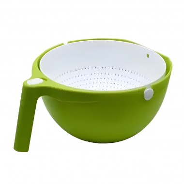 Дуршлаг MESH STRAINER Drain Basket 2в1, дуршлаг-ковш