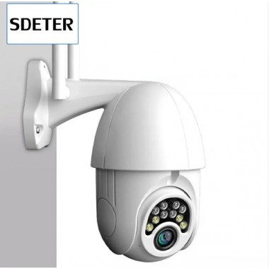 Уличная IP камера видеонаблюдения поворотная WiFi камера Sdeter IPC-V380-Q10 1080P