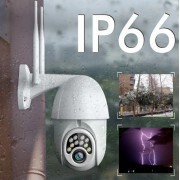 Уличная IP камера видеонаблюдения поворотная WiFi камера Sdeter IPC-V380-Q10 1080P