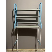 Стойка органайзер над стиральной машиной - напольные полки для ванной комнаты