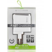 Качественное сетевое зарядное устройство BAVIN PC522 35W Fast Charger 5V-3.4A