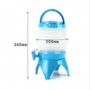 Открытый складной диспенсер для напитков пластиковый портативный для пикников на открытом воздухе