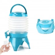 Открытый складной диспенсер для напитков пластиковый портативный для пикников на открытом воздухе