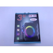 Колонка с LED- подсветкой музыкальная портативная Bluetooth AM-303