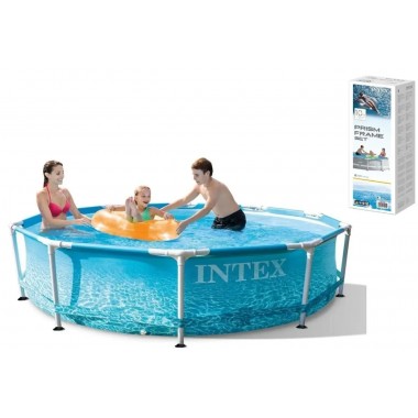 Каркасный бассейн Intex 28206 размер 305х76 см, объем 4485 л.