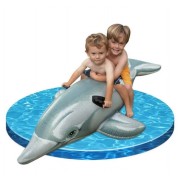 Детский надувной плотик Intex 58535 Дельфин, 175х66 см, от 3 лет
