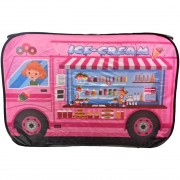 Детская игровая палатка фургончик с мороженым, палатка для девочки розовый домик для детей