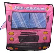 Детская игровая палатка фургончик с мороженым, палатка для девочки розовый домик для детей