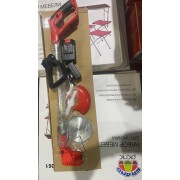 Газонокосилка триммер для стрижки травы аккумуляторный с фрезами