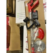 Газонокосилка триммер для стрижки травы аккумуляторный с фрезами