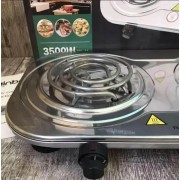 Электрическая плита Rainberg RB-008 на 2 поверхности спиральная + 2 регулятора