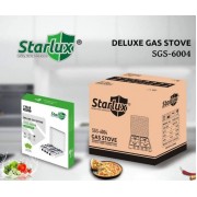 Плита настольная газовая нержавеющая сталь на 4 конфорки STARLUX SGS-6004