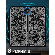 Вибрационный массажер EMS для ног Электрический автоматический массажный коврик для ступней и стоп