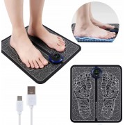 Вибрационный массажер EMS для ног Электрический автоматический массажный коврик для ступней и стоп