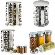 Набор для специй Spice carousel, 16 емкостей (баночек) и Подставка для специй