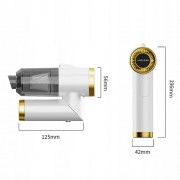 Складной пылесос в авто с аккумулятором Q8 (USB 5V-8.4V)