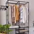 Вешалка для одежды (160x112x46см) Simple Coat Rack Double Row / Вешалка с полками