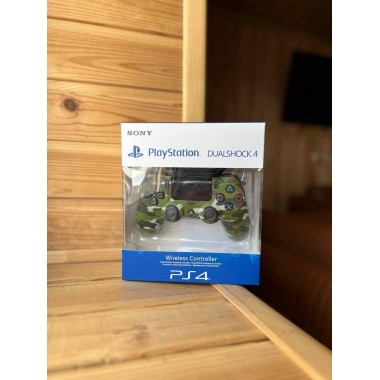 Беспроводной геймпад для консоли Dualshock 4 хаки армия камуфляж